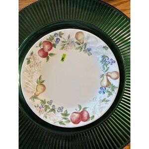 Corelle Chutney Bread & Butter 8 Cake 6.75" Plates 8 PLATES ONLY Retired Pattern